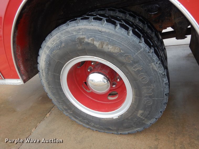 image for item DK7723 1987 Ford F700  pumper fire truck