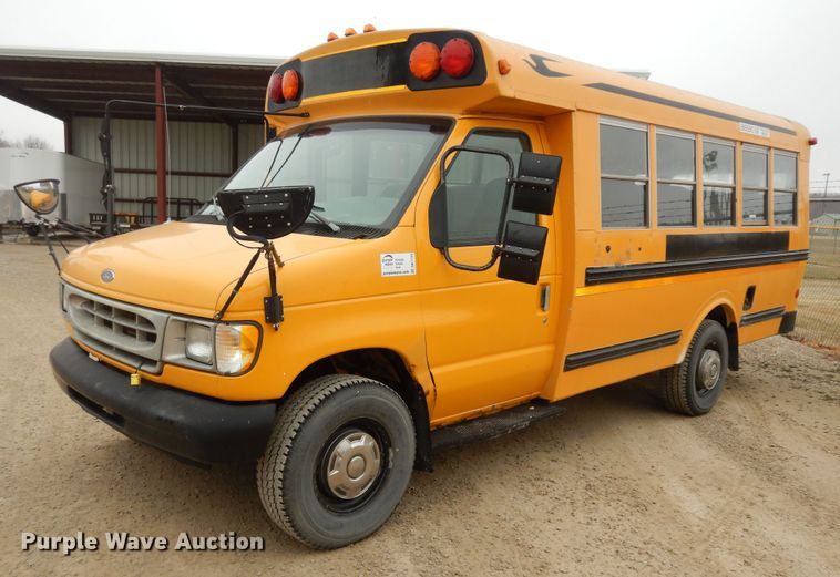 image for item DK7724 1998 Ford E350  school bus