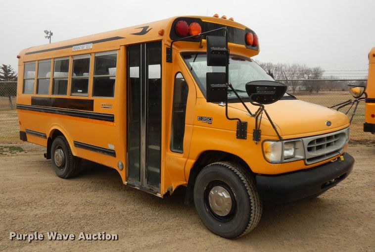 image for item DK7724 1998 Ford E350  school bus