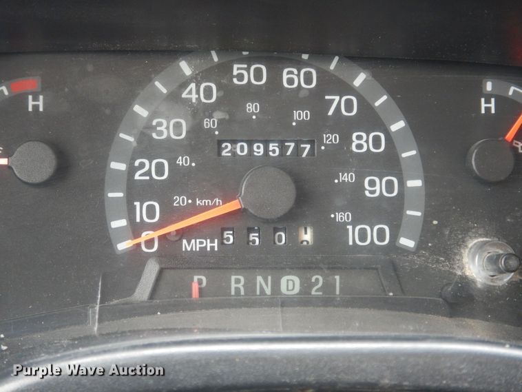 image for item DK7724 1998 Ford E350  school bus