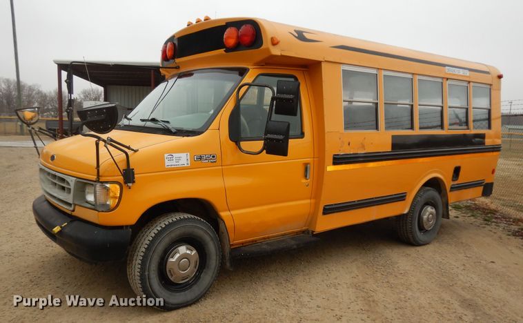image for item DK7725 1998 Ford E350  school bus