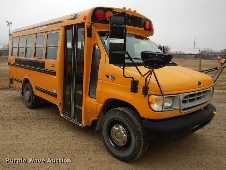 image for item DK7725 1998 Ford E350  school bus