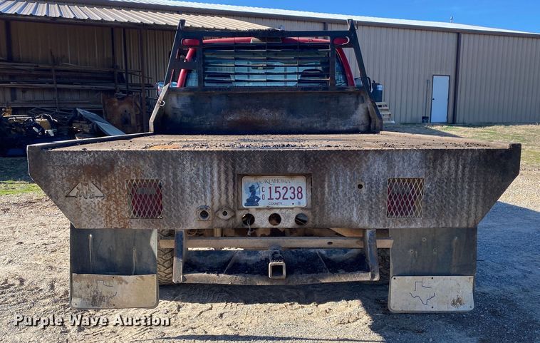 image for item DL7078 2002 Dodge Ram 3500  flatbed pickup truck