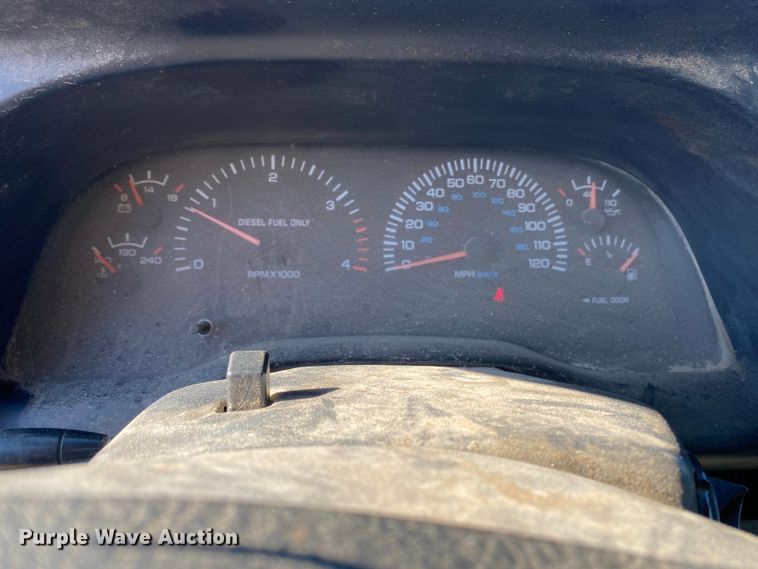 image for item DL7078 2002 Dodge Ram 3500  flatbed pickup truck