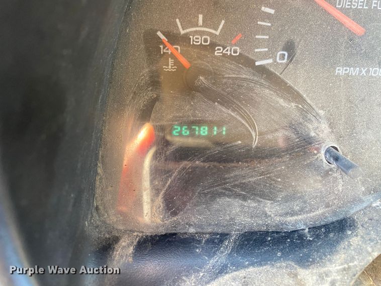 image for item DL7078 2002 Dodge Ram 3500  flatbed pickup truck