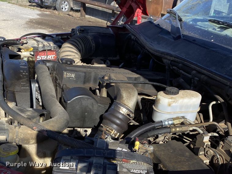 image for item DL7078 2002 Dodge Ram 3500  flatbed pickup truck