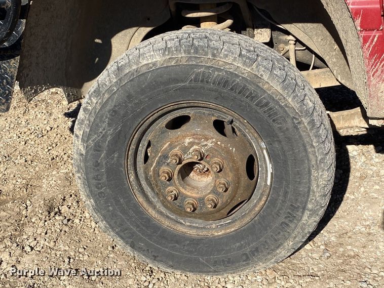 image for item DL7078 2002 Dodge Ram 3500  flatbed pickup truck