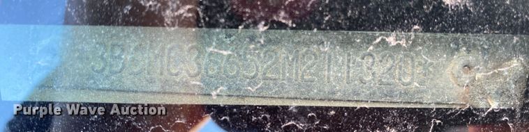 image for item DL7078 2002 Dodge Ram 3500  flatbed pickup truck