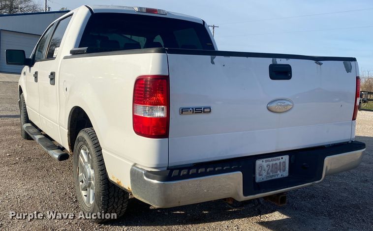 image for item DL7109 2007 Ford F150  SuperCrew pickup truck