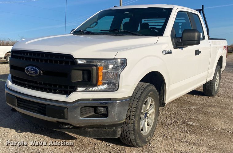 image for item DL7110 2018 Ford F150  SuperCab pickup truck