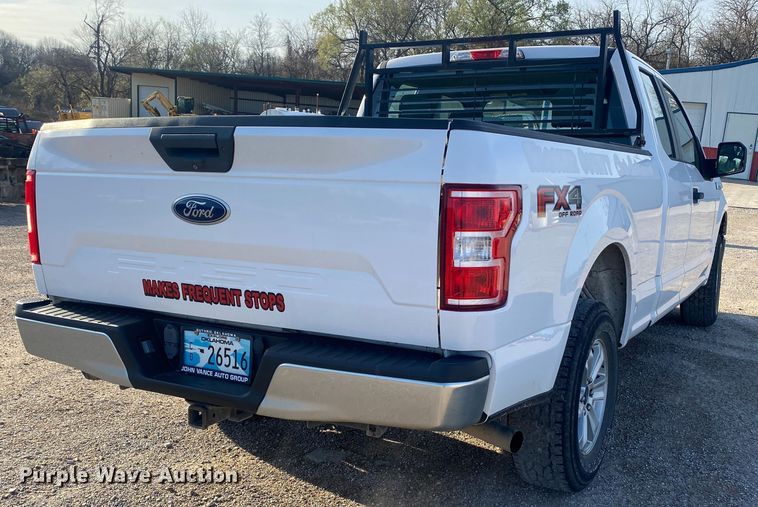 image for item DL7110 2018 Ford F150  SuperCab pickup truck