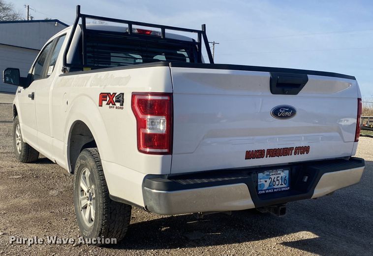 image for item DL7110 2018 Ford F150  SuperCab pickup truck