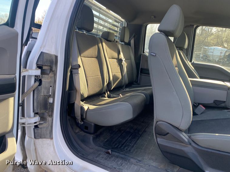 image for item DL7110 2018 Ford F150  SuperCab pickup truck