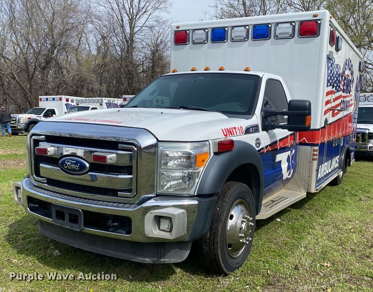 image for item DL7111 2012 Ford F450 Super Duty  ambulance