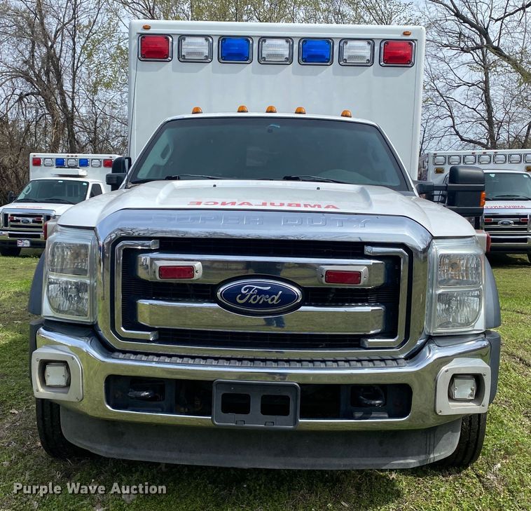 image for item DL7111 2012 Ford F450 Super Duty  ambulance