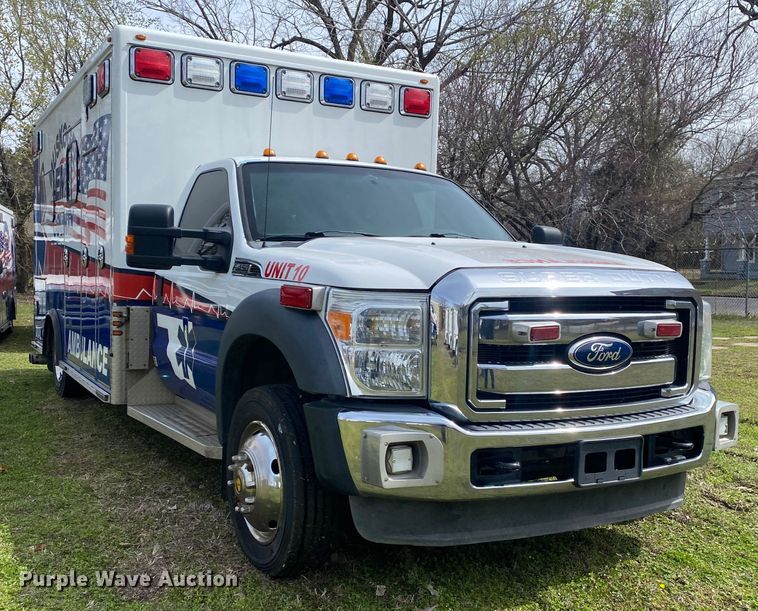 image for item DL7111 2012 Ford F450 Super Duty  ambulance
