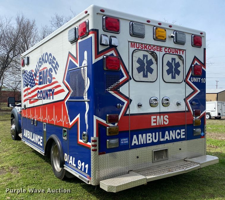 image for item DL7111 2012 Ford F450 Super Duty  ambulance
