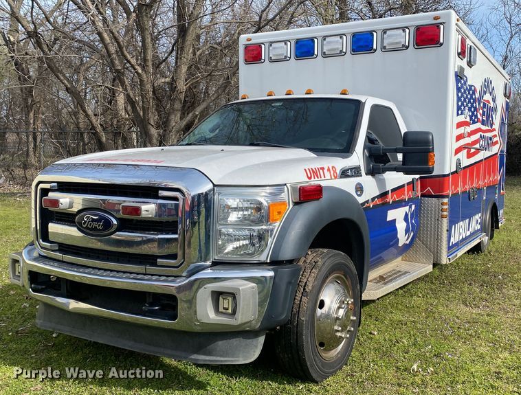 image for item DL7112 2012 Ford F450 Super Duty  ambulance