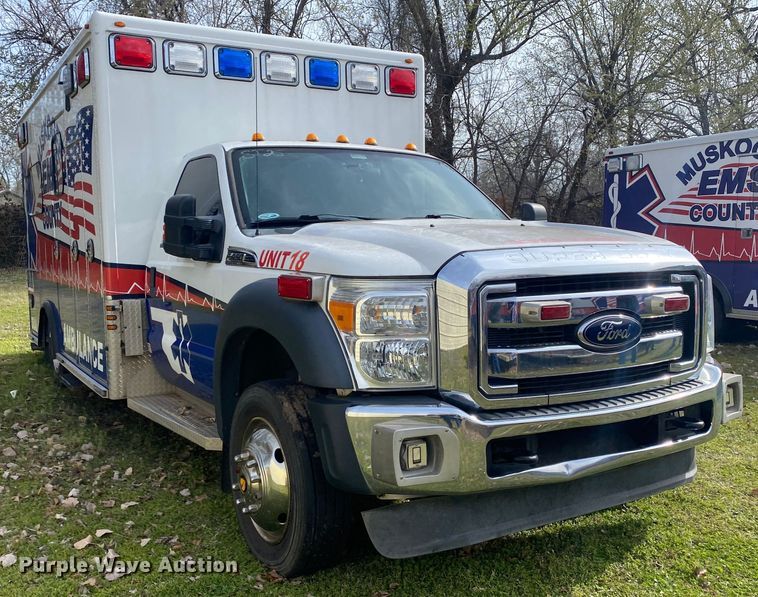 image for item DL7112 2012 Ford F450 Super Duty  ambulance