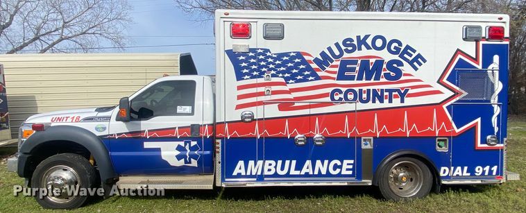 image for item DL7112 2012 Ford F450 Super Duty  ambulance