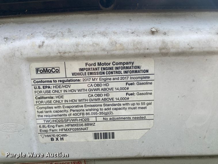 image for item DL7115 2017 Ford E450 Super Duty  ambulance