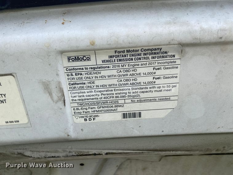 image for item DL7116 2017 Ford E450 Super Duty  ambulance