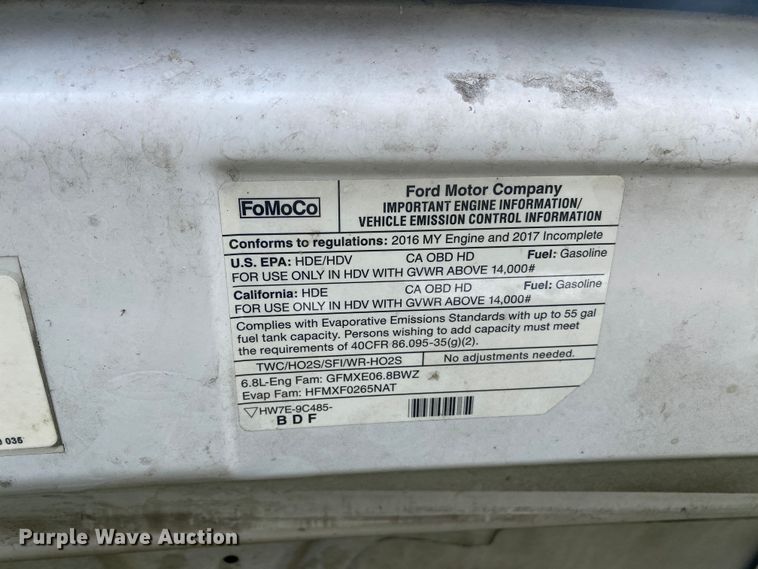 image for item DL7117 2017 Ford E450 Super Duty  ambulance