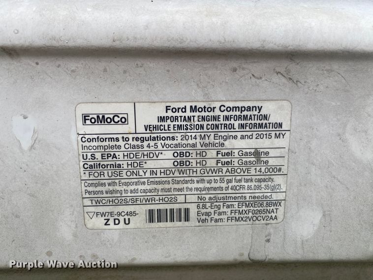 image for item DL7119 2015 Ford E450 Super Duty  ambulance