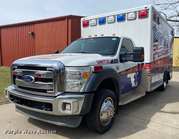 image for item DL7120 2012 Ford F450 Super Duty  ambulance