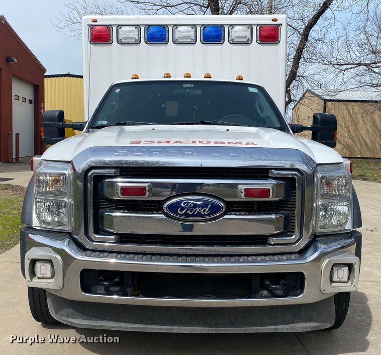 image for item DL7120 2012 Ford F450 Super Duty  ambulance