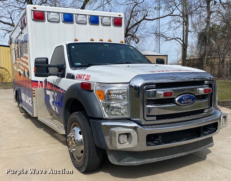 image for item DL7120 2012 Ford F450 Super Duty  ambulance
