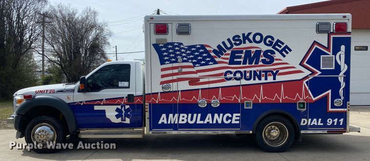 image for item DL7120 2012 Ford F450 Super Duty  ambulance