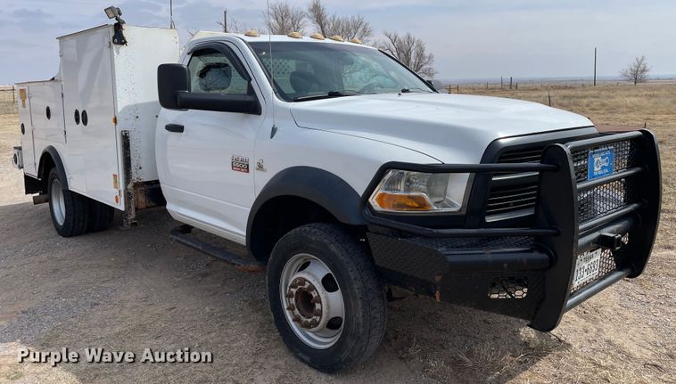 image for item DN4569 2012 Dodge Ram 5500HD  utility / service truck
