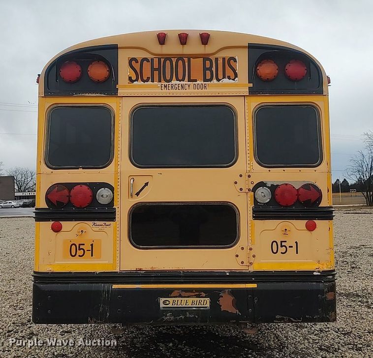 image for item DO3797 2005 Blue Bird  school bus