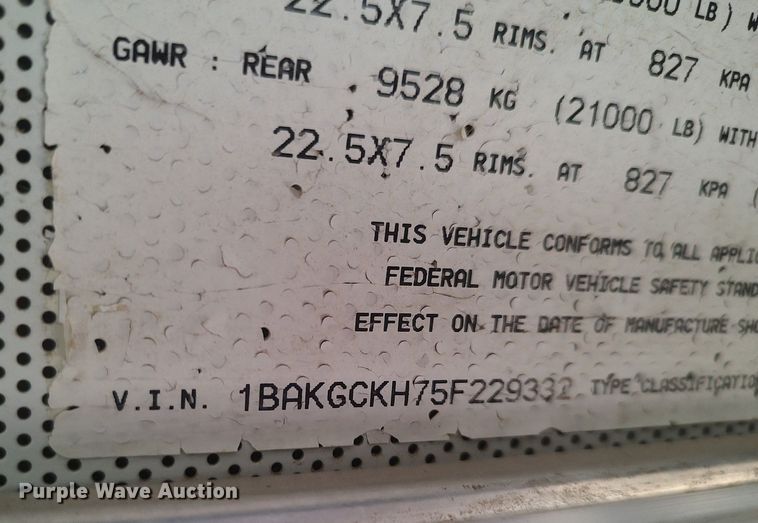 image for item DO3797 2005 Blue Bird  school bus