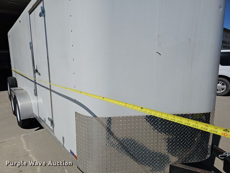 image for item DO4284 2007 Sharp  enclosed cargo trailer