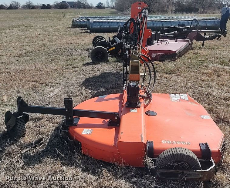image for item DQ0400 Land Pride DB2660  side boom rotary mower