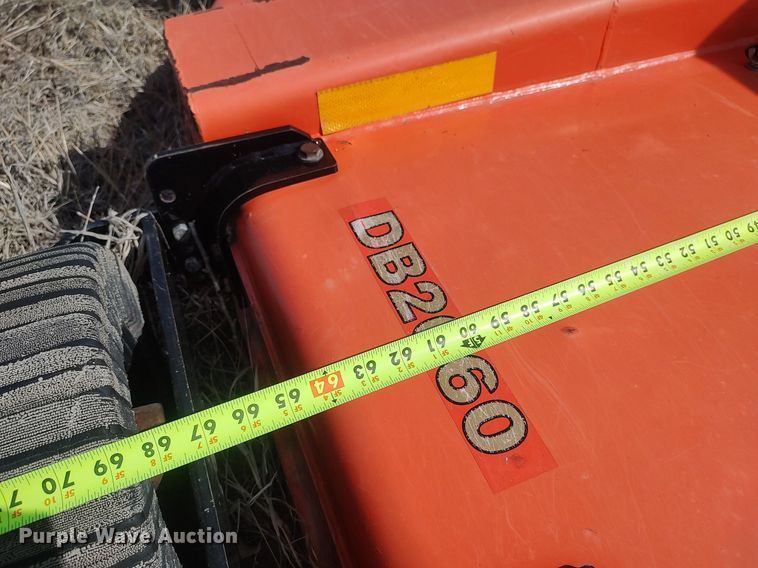 image for item DQ0400 Land Pride DB2660  side boom rotary mower