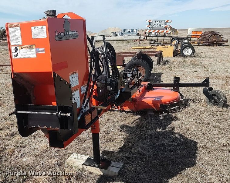 image for item DQ0400 Land Pride DB2660  side boom rotary mower