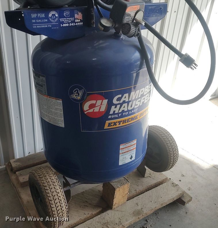 image for item DQ0401 Campbell Haufeld VT629900AJ  air compressor