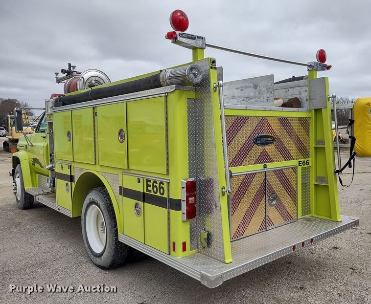image for item DR8279 1985 GMC C7  pumper fire truck