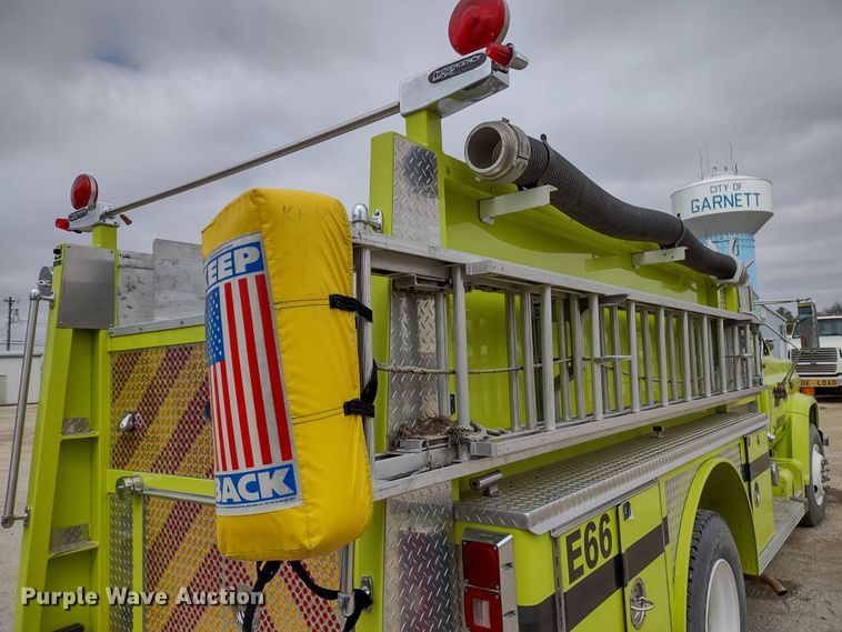 image for item DR8279 1985 GMC C7  pumper fire truck