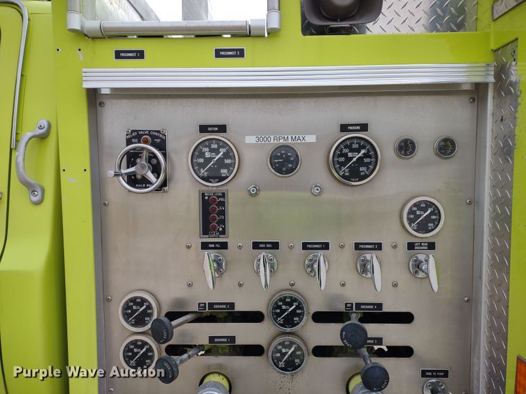 image for item DR8279 1985 GMC C7  pumper fire truck