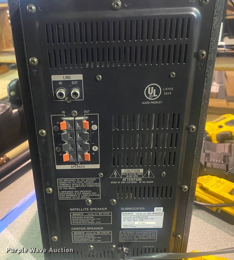 image for item IG9956 Advanced S.A.W.  subwoofer