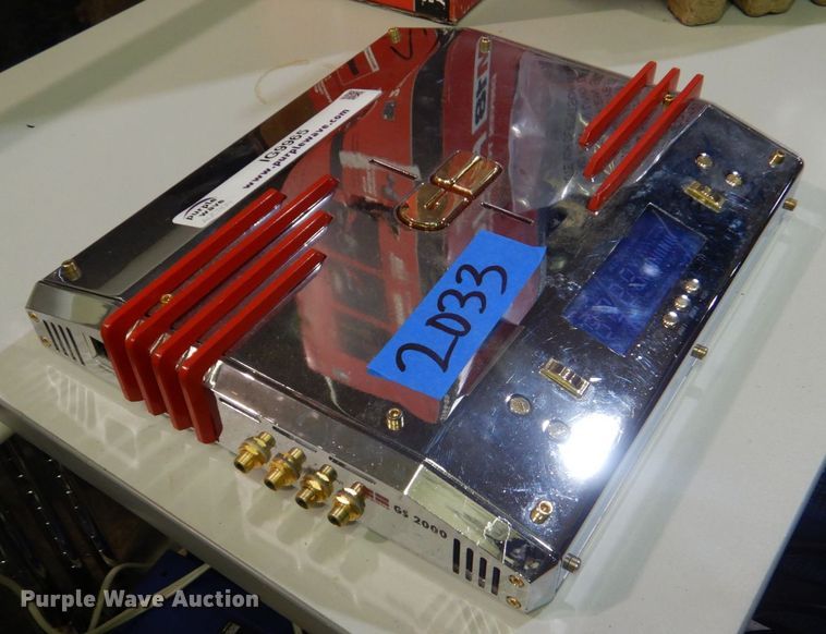 image for item IG9965 G&S Designs Redline Performance Series amplifier