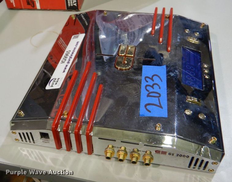 image for item IG9965 G&S Designs Redline Performance Series amplifier