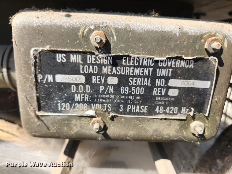 image for item JB9442 Libby Welding MEP005A  generator