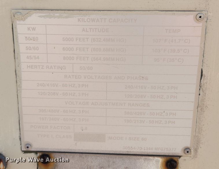 image for item JB9445 Kurz & Root MEP105A  generator
