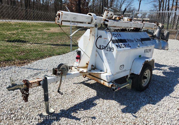 image for item JB9446 Coleman Engineering Rite Lite  light plant