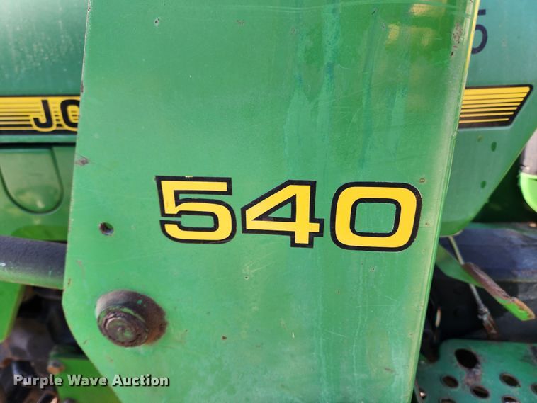image for item JB9464 1992 John Deere 5300  MFWD tractor